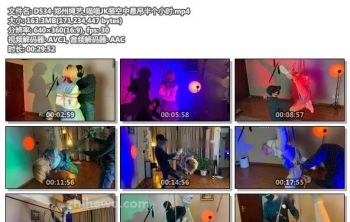 D534-郑州绳艺_喵喵JK装空中悬吊半个小时