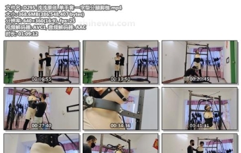 D295-浅浅原创_单手套 一字型分腿脚枷