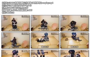 LY045-莉雅的调教之作黑猫（哥特萝莉）cosplay