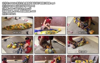 RS018-柔丝女皇_漂亮的真丝袋子套捆小美眉