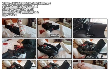 qt519-曼陀罗工作室_伪娘红绳捆绑