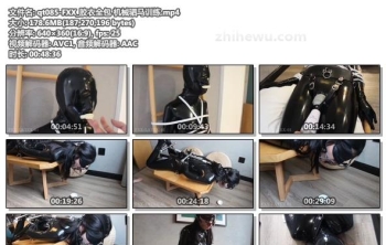 qt085-FXX_胶衣全包 机械驷马训练