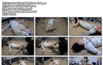 D343-绳之韵_李婷 肉丝OL一字缚