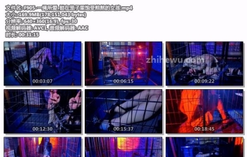 F905-一绳所爱_锁在笼子里饱受煎熬的女孩