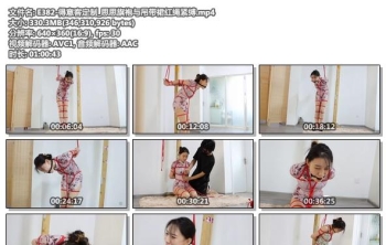 E382-得意客定制_思思旗袍与吊带裙红绳紧缚