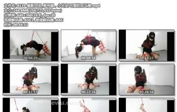 B139-魅影空间_单吊腿，小片足 可爱的双马尾