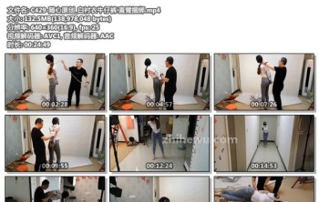 C429-随心原创_白衬衣牛仔裤 直臂捆绑