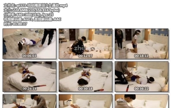 qt323-咕咕精原创少女遇劫