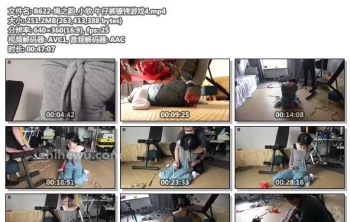 B622-绳之韵_小软 牛仔裤镣铐游戏4