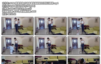 E158-蔚蓝艺束_子晗身着体操裤被老师特训捆绑