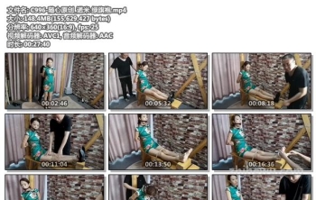 C996-随心原创_诺米 绿旗袍