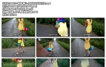 XB177-晓梅-碧儿-雨后郊外丝足行走