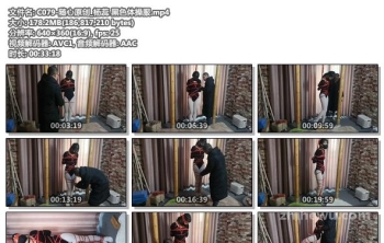 C079-随心原创_杨蕊 黑色体操服